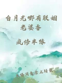 白月光哪有联姻老婆香